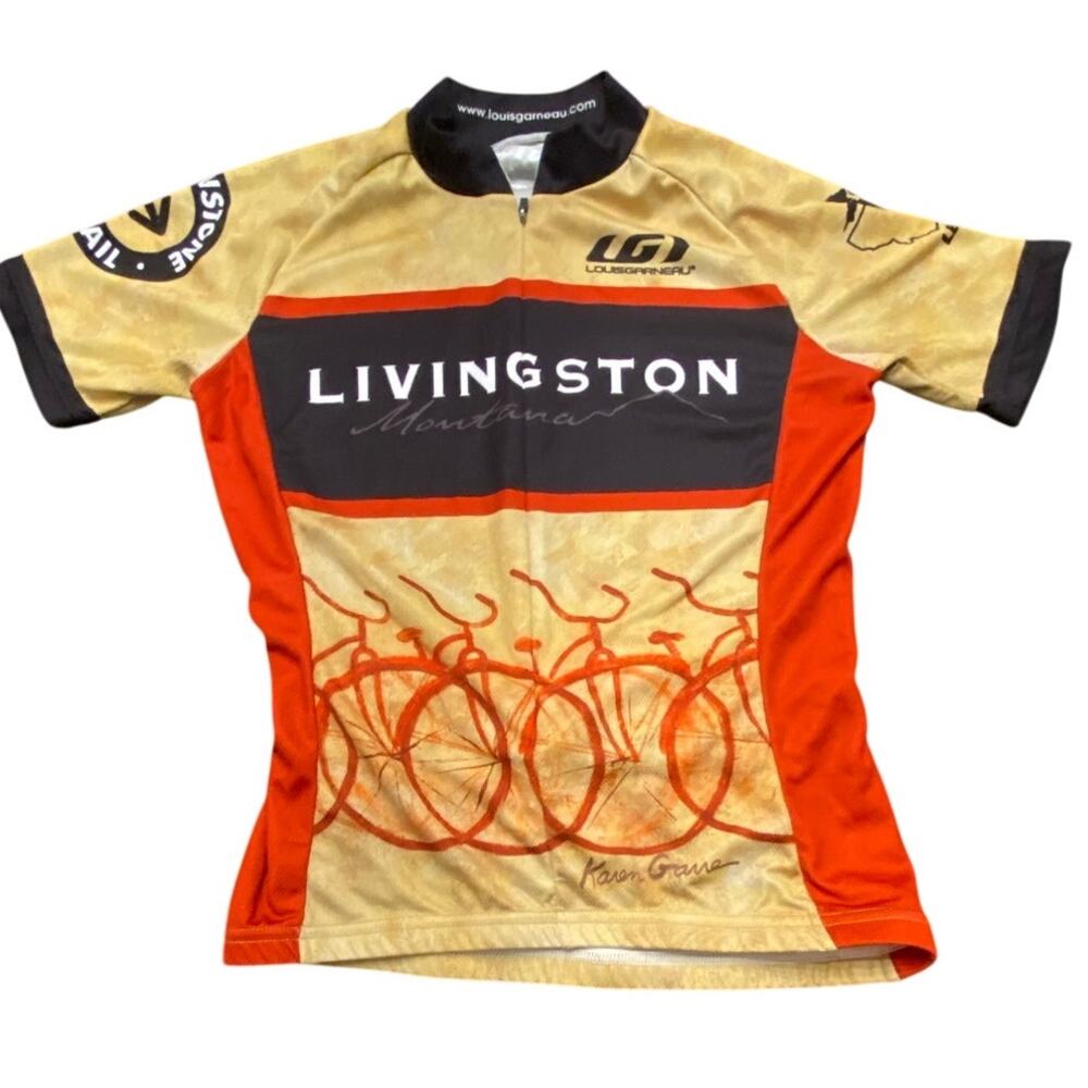 Louis Garneau Cycling Jersey Livingston Montana Ride With The Wind S Yellowstone